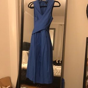 Blue dress